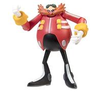 Sonic The Hedgehog Dr Eggman Figure, 6 cm articolato Dr Eggman, autentico giocattolo da collezione con abilità di posa