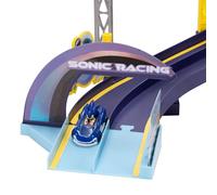 Sonic The Hedgehog E-Stadium Track Set con veicolo pressofuso 1:64