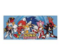 Sonic The Hedgehog Sega XL Gaming Mat 81 X 36Cm Non Slip Smooth Top Pyramid