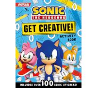 Sonic The Hedgehog Get Creative! Sticker Activity Book: Unleash your imagination with fun activities! Perfect kids gift for fans of the Sonic games, TV shows and films