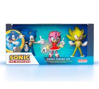 Golden Toys Comansi - Set di 3 Figure Sonic, 9 cm Y90303