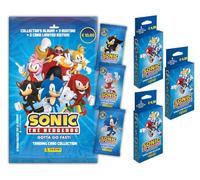 Sonic The Hedgehog: Gotta Go Fast! - Trading Card Collection Panini - Super Starter Pack [Raccoglitore + 12 Bustine + 5 Card Limited Edition]