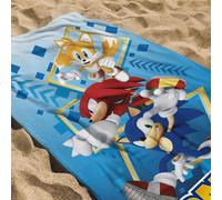 Sonic the Hedgehog Grande Asciugamano Gioco Ventola Bounce Cotone Bagno Piscina