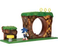 Sonic The Hedgehog Green Hill Zone Giocattolo Playset Da 2,5 Pollici