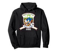 Sonic The Hedgehog - Green Hill Zone Soccer Felpa con Cappuccio