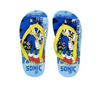 Sonic The Hedgehog Infradito per Ragazzi, Classico e Leggero, Design Sonic Sandali Estivi per Bambinio, Regalo per Ragazzo, Taglia EU 27/28 | Giallo