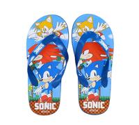 Sonic The Hedgehog Infradito Ragazzi, Sandali Estivi Sonic il Riccio, Taglia EU 34/35, STH-6380