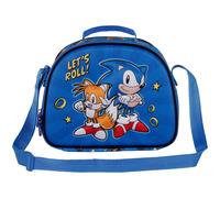 Sonic The Hedgehog Lets Roll 3D lunch bag