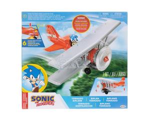 Sonic - The Hedgehog Mini Figura Playset Biplane 6 Cm Jakks Pacific