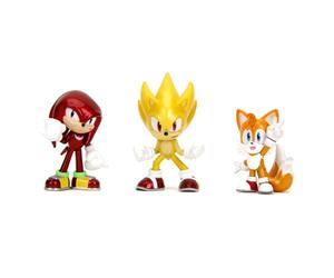 Sonic the Hedgehog Nano Metalfigs Diecast Mini Figures 3-Pack 5 cm