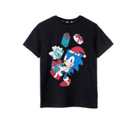 Sonic the Hedgehog Nero Christmas Presents T-shirt a maniche corte Ragazzi