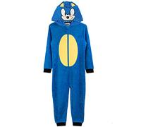 Sonic the Hedgehog Onesie Bambini Boys Pigiama Tutti in Un PJ 9-10 Anni
