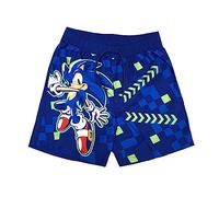 Sonic The Hedgehog, Pantaloncini da Bagno per Ragazzi, Costume da Bagno, Blu, età 3-4 Anni