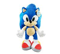 Sonic The Hedgehog - Peluche XXL di Sonic con licenza originale, 80/100 cm + 1 portachiavi (100 cm)