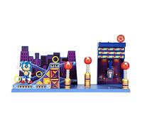 Jakks Pacific Studiopolis Zone Sonic Construction Game 6 Cm Oro Bambini