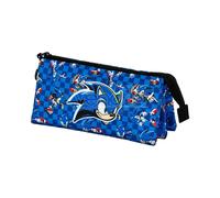 Sonic The Hedgehog Plus Action Astuccio Triplo Karactermania