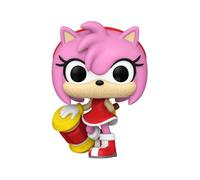 Sonic The Hedgehog Pop Games Vinile Figura Amy Rose 9 Cm Funko