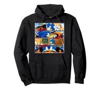 Sonic the Hedgehog - Racing Around the World manga panels 2 Felpa con Cappuccio