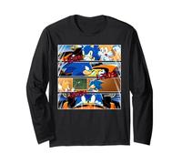Sonic the Hedgehog - Racing Around the World manga panels 2 Maglia a Manica