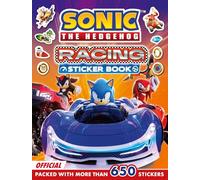 Sonic the Hedgehog Racing Sticker Book: NEW for 2026! A 100% official sticker activity book, perfect for kids aged 5, 6, 7, 8, 9 who are fans of the Sonic movies, TV shows and games.