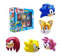 Sonic The Hedgehog Scatola Da Collezione 5 Pezzi SquishMe