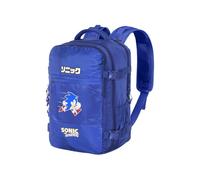Sonic The Hedgehog - SEGA Action-Zaino Mercury da Viaggio Aereo 40x20x25cm Bagaglio a Mano, Blu, Capacità 20 L