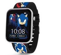 SONIC SNC4488MARG - Orologio intelligente con cinturino nero stampato Sega The Hedgehog
