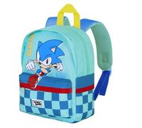 Sonic The Hedgehog - SEGA Faster-Zainetto Prescolare Joy, Blu, 22 x 27 cm, Capacità 5 L