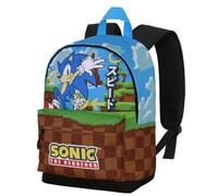 Sonic The Hedgehog - SEGA Greenhill-Zainetto Piccolo HS FAN, Multicolore, 25 x 35 cm, Capacità 12 L