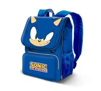 Sonic Riccio Grande Zaino Estensibile 45x30cm Scuola Elementare Bambino Ragazzo