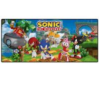 Sonic The Hedgehog Sega XL Gaming Mat 81 X 36Cm Non Slip Smooth Top Pyramid