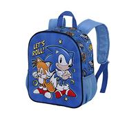 Zaino Karactermania Sonic The Hedgehog Lets Roll 3D Bleu 26x11x31 cm