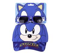 CERDÁ LIFE'S LITTLE MOMENTS Set di Occhiali da Sole e Berretto Sonic Kit Cappellino, Multicolore, One Size Unisex