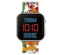 Sonic The Hedgehog Kids LED Orange Strap Watch SNC4322M