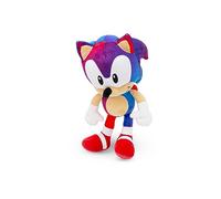 Sonic The Hedgehog Sonic - Peluche con licenza originale, 80 cm e modelli Sonic Rainbow 28-30 cm (7 edizione a scelta) (blu/viola 30 cm)