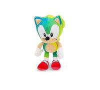 Sonic The Hedgehog Sonic - Peluche originale con licenza 80 cm e Sonic Rainbow 28-30 cm (7 edizione a scelta) (verde e turchese)