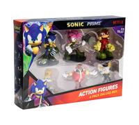 Sonic The Hedgehog Sonic Prime Figura Collezionabile Da 3 Pollici 6 Pack