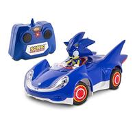 SONIC THE HEDGEHOG Sonic & Sega All-Stars Racing RC: Sonic - NKOK (681), 1:28 Scale 2.4GHz Remote Controlled Car, 6.5" Compact Design, Officially Licensed Sega, Battery Powered, Ages 6+