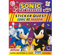 Sonic the Hedgehog Sticker Quest: Sonic vs Shadow: Sticker Activity Book packed with puzzles and over 200 stickers! Perfect for fans of the games, movies and TV shows