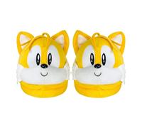 Sonic The Hedgehog Tails Testa Pantofole Peluche Per Adulti | Taglia Unica