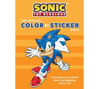 Sonic the Hedgehog: The Official Color by Sticker Book