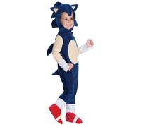 Sonic The Hedgehog Tuta Neonata Licenziata Costume Elegante Ragazzi Ragazze