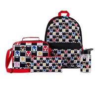 SONIC THE HEDGEHOG Zainetto Bambino Set 4 Pz Borraccia 400ml Astuccio Isolato Borsa Portapranzo Accessori Scuola