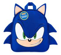 SONIC THE HEDGEHOG Zaino Bambino Leggero Giocatore Zainetti Asilo Bimba Scuola Materna Knuckles Shadow Regali Bambini (Blu Sonic)