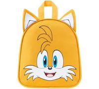 SONIC THE HEDGEHOG Zaino Bambino Leggero Giocatore Zainetti Asilo Bimba Scuola Materna Knuckles Shadow Regali Bambini (Giallo Miles)