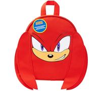 Sonic The Hedgehog Zaino Bambino Leggero Giocatore Zainetti Asilo Bimba Scuola Materna Knuckles Shadow Regali Bambini (Rosso Knuckles)
