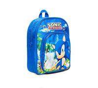 Sonic The Hedgehog Zoom Zaino Blu, Taglia Unica