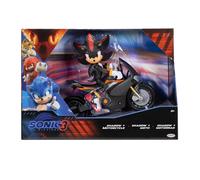 Sonic the Movie Shadow Personaggio con Motocicletta 13 cm