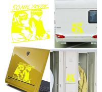 Sonic Youth, Adesivo In Vinile