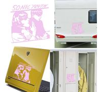 Sonic Youth, Adesivo In Vinile